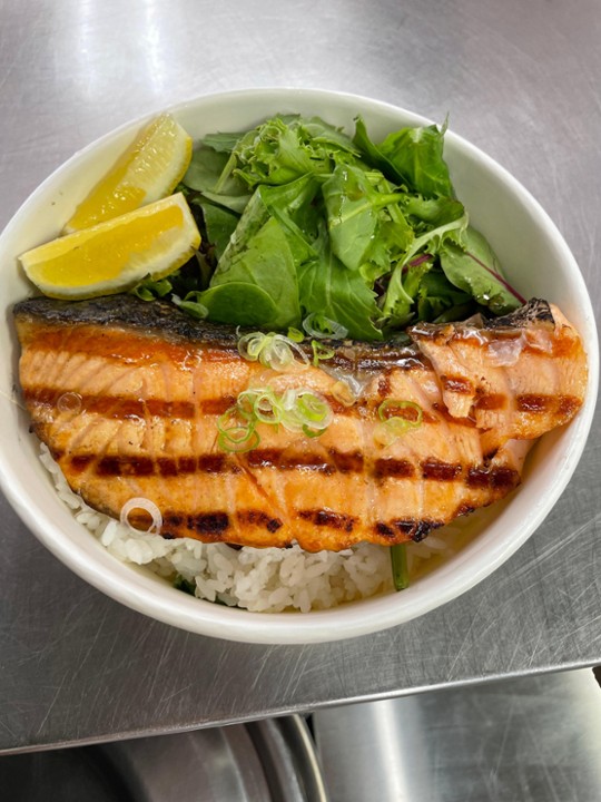 Salmon Teriyaki Bowl