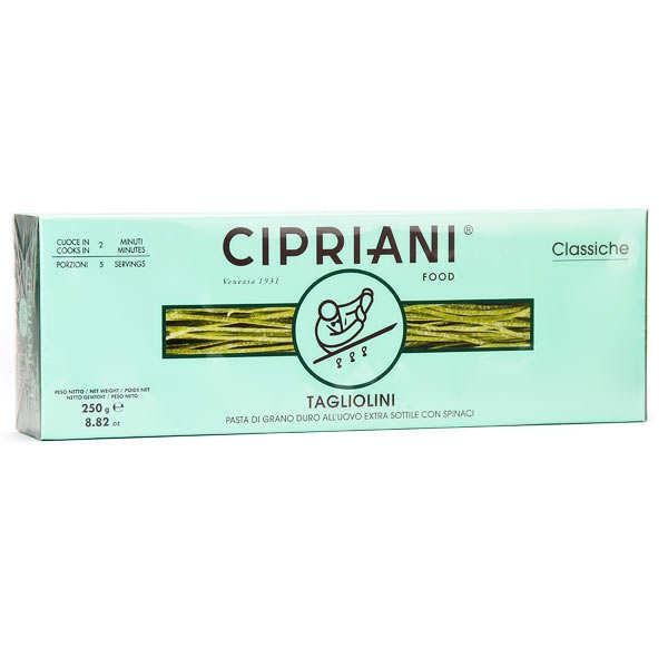 Tagliolini Cipriani with spinach
