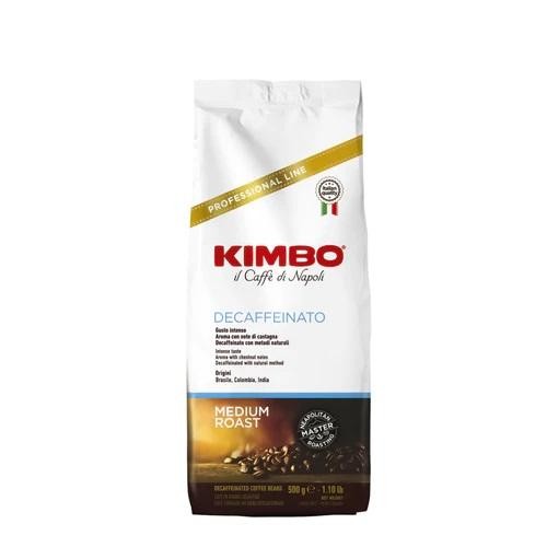 Kimbo Espresso beans decaffeinated