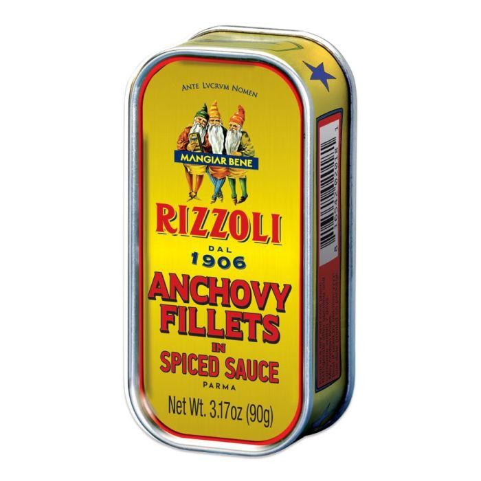 Anchovy Rizzoli in Spicy Sauce Tin 90 gr.
