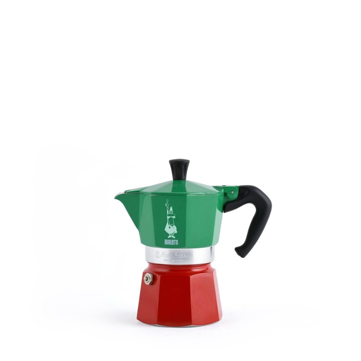 Moka Bialetti Tricolore Three Cups