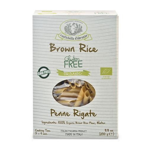 GF Penne Rigate Brown Rice Rustichella d'Abruzzo