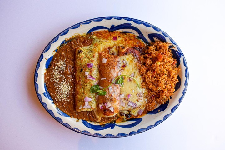 Combination Enchiladas