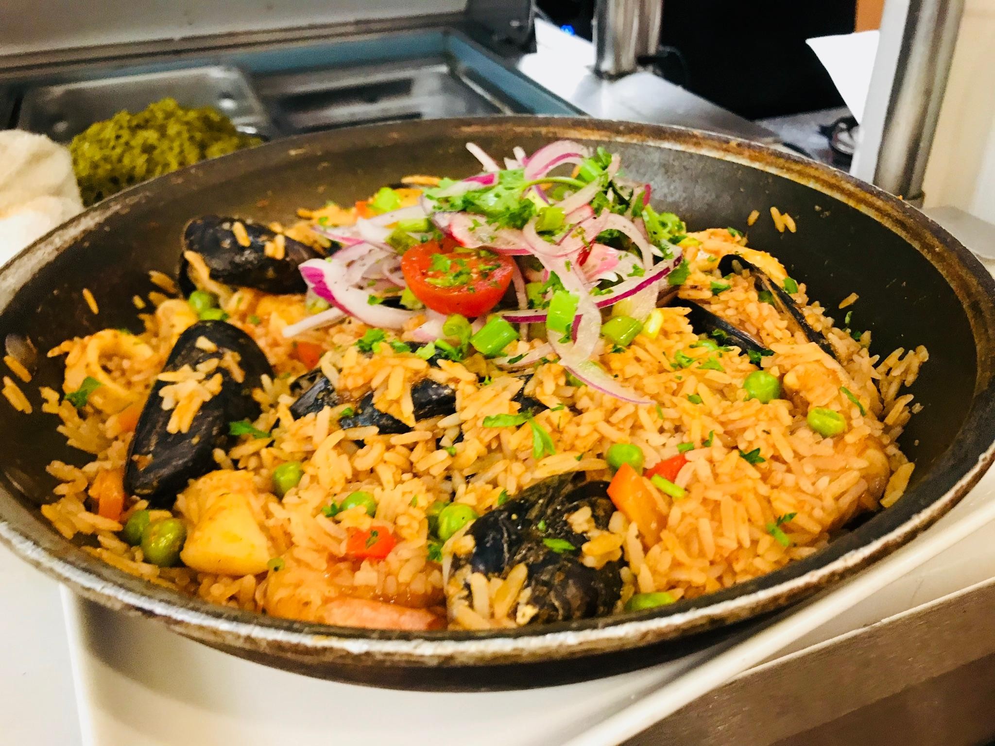 Inca Paella - Arroz Con Mariscos