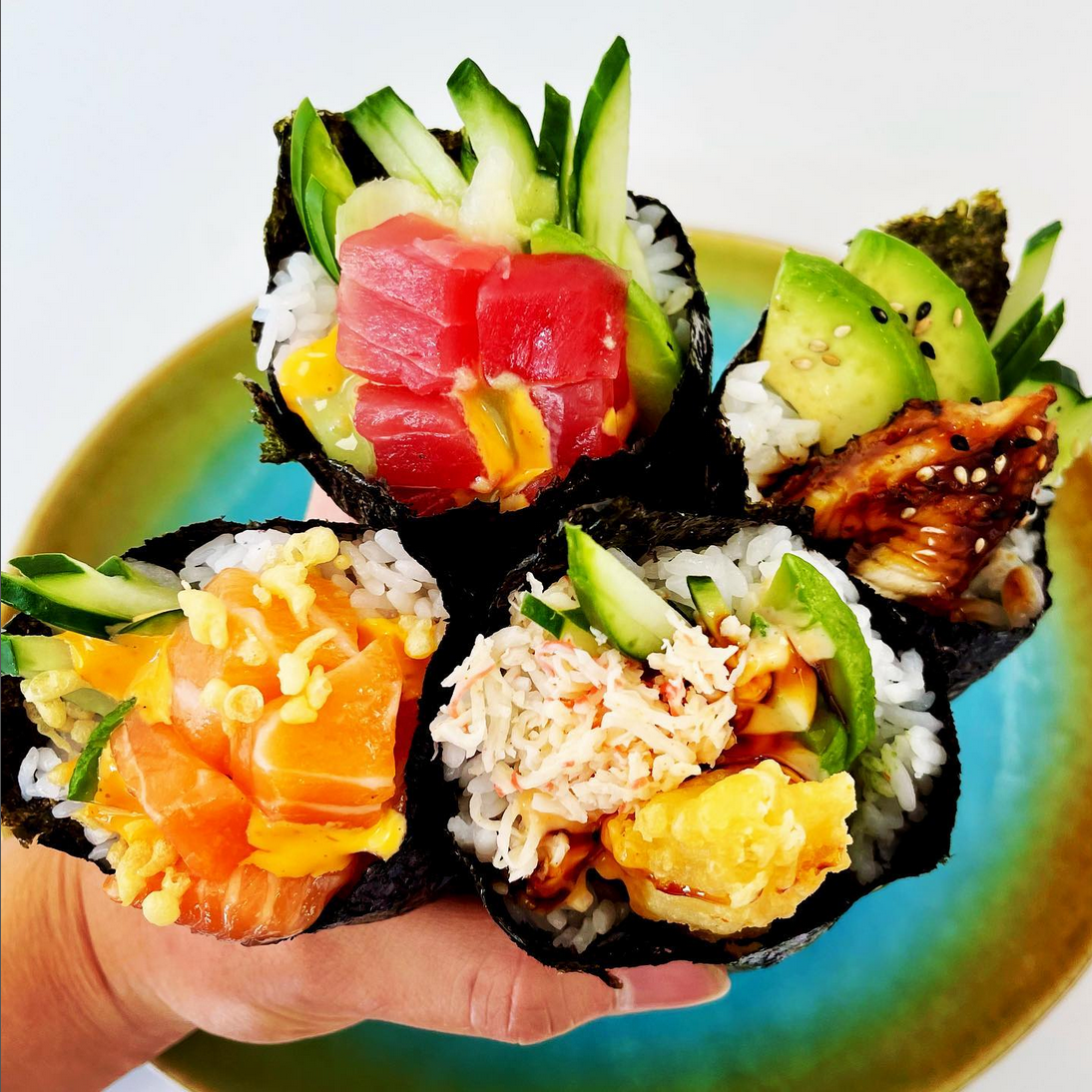 "Temaki" Sushi Hand Rolls