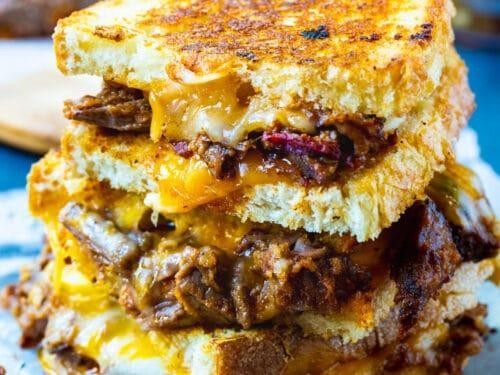 Brisket Grilled Cheese