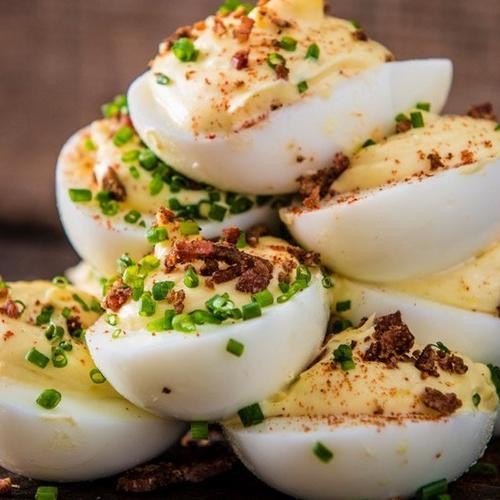 Smoked Deviled Eggs