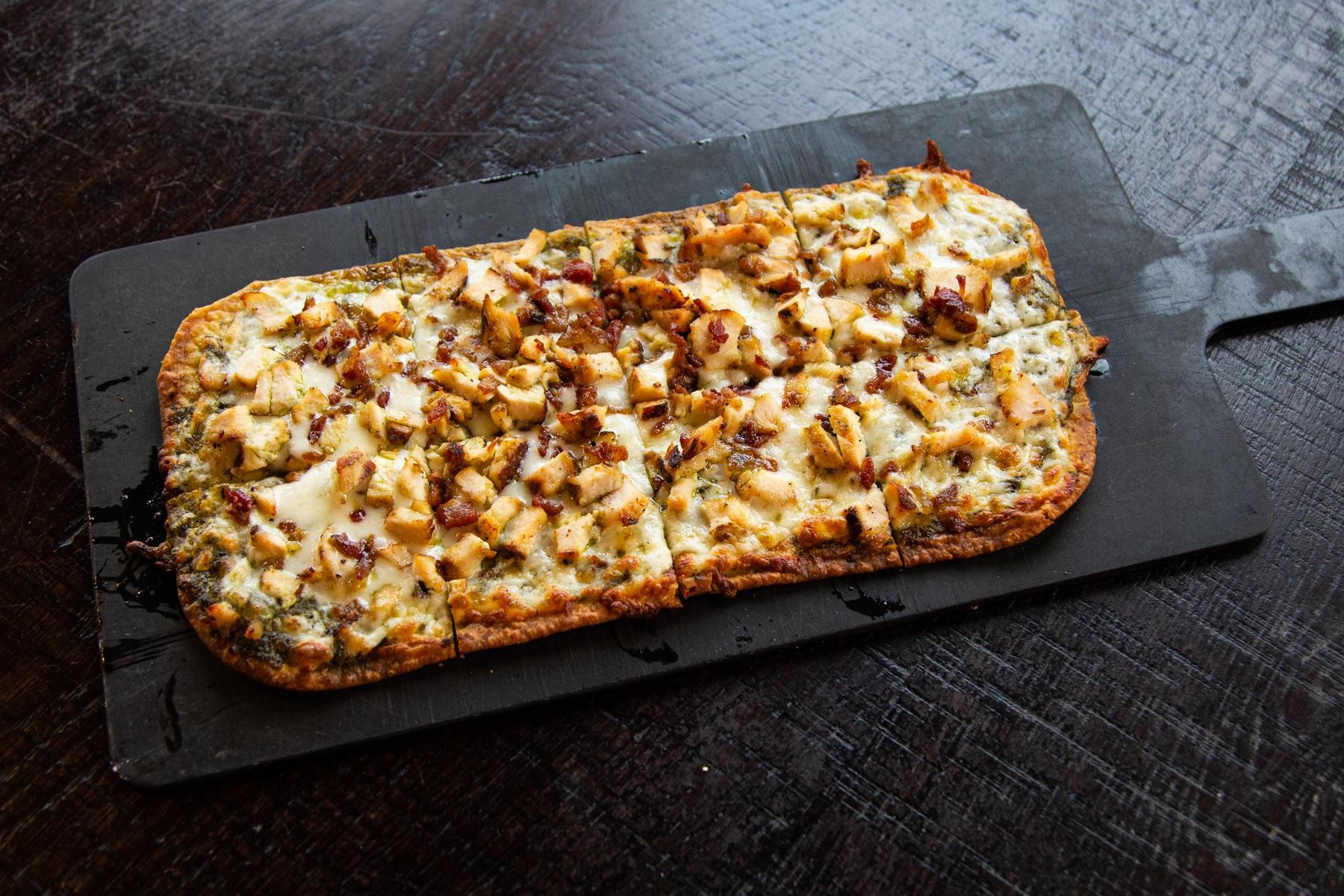 Chicken & Pesto FlatBread