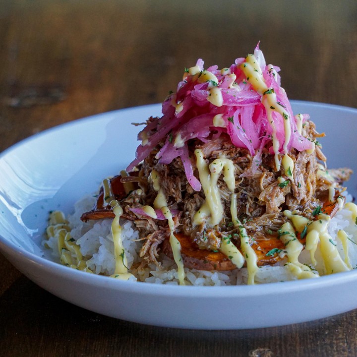 Pork  Quinoa Bowl