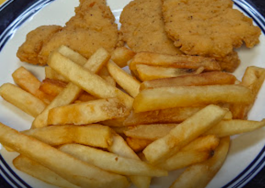 K  Chicken Tenders W/ French Fries
