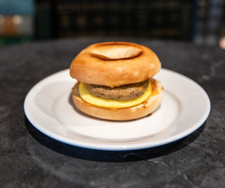 Turkey Sausage Breakfast Sandwich