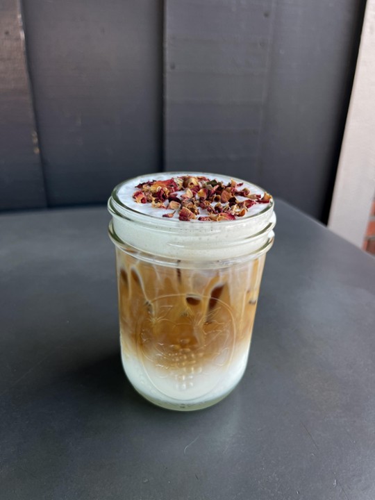 Iced Sage Blossom Latte