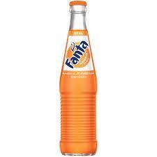 Glass Bottle Fanta Orange