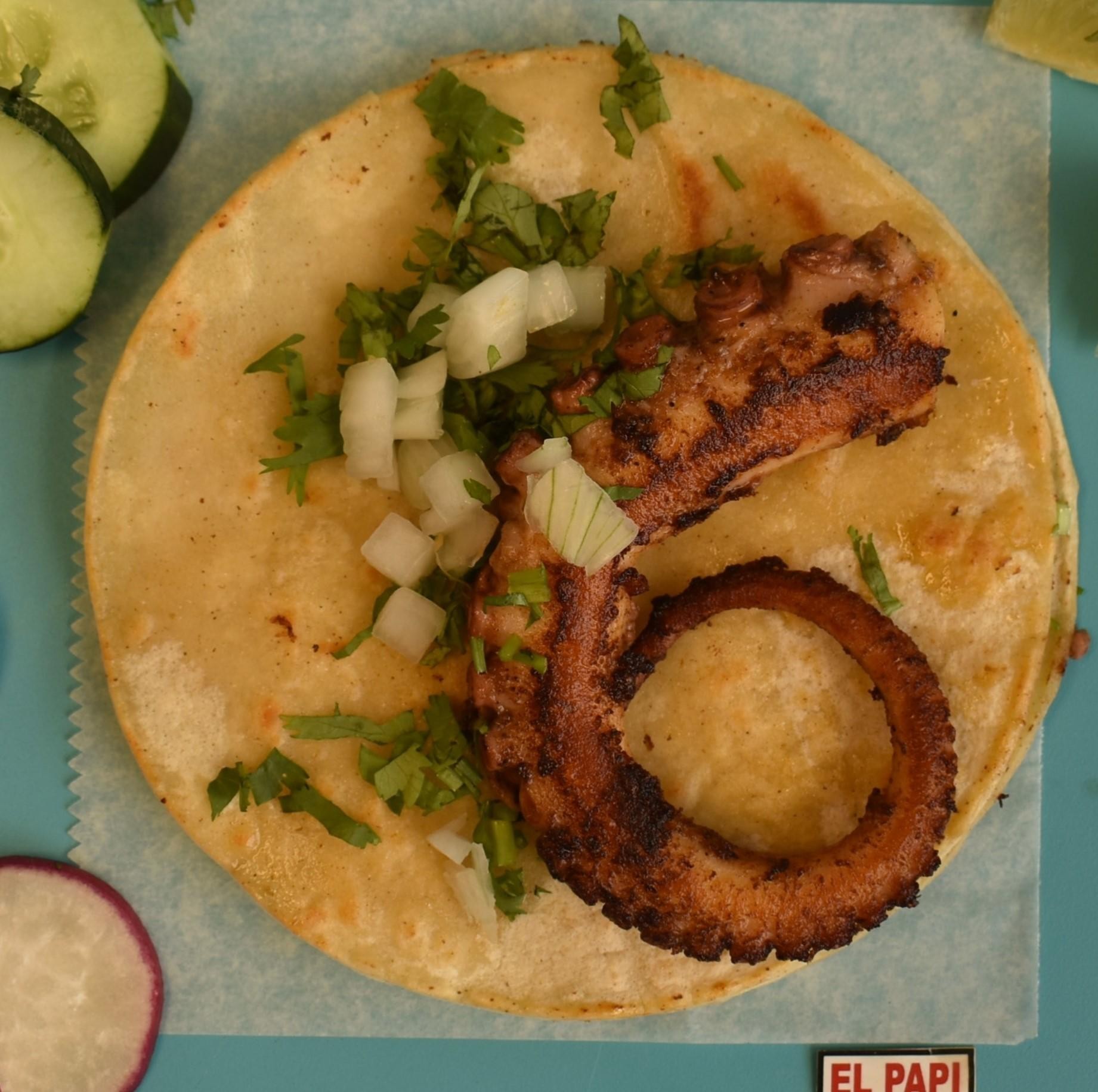 Octopus Taco (grilled)