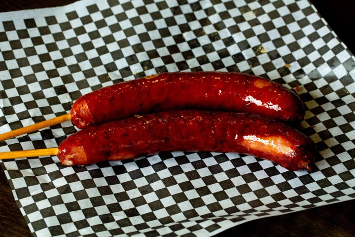 Polish Sausage on a Stick