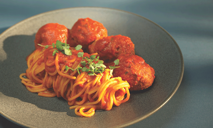 Spaghettini & Meatballs