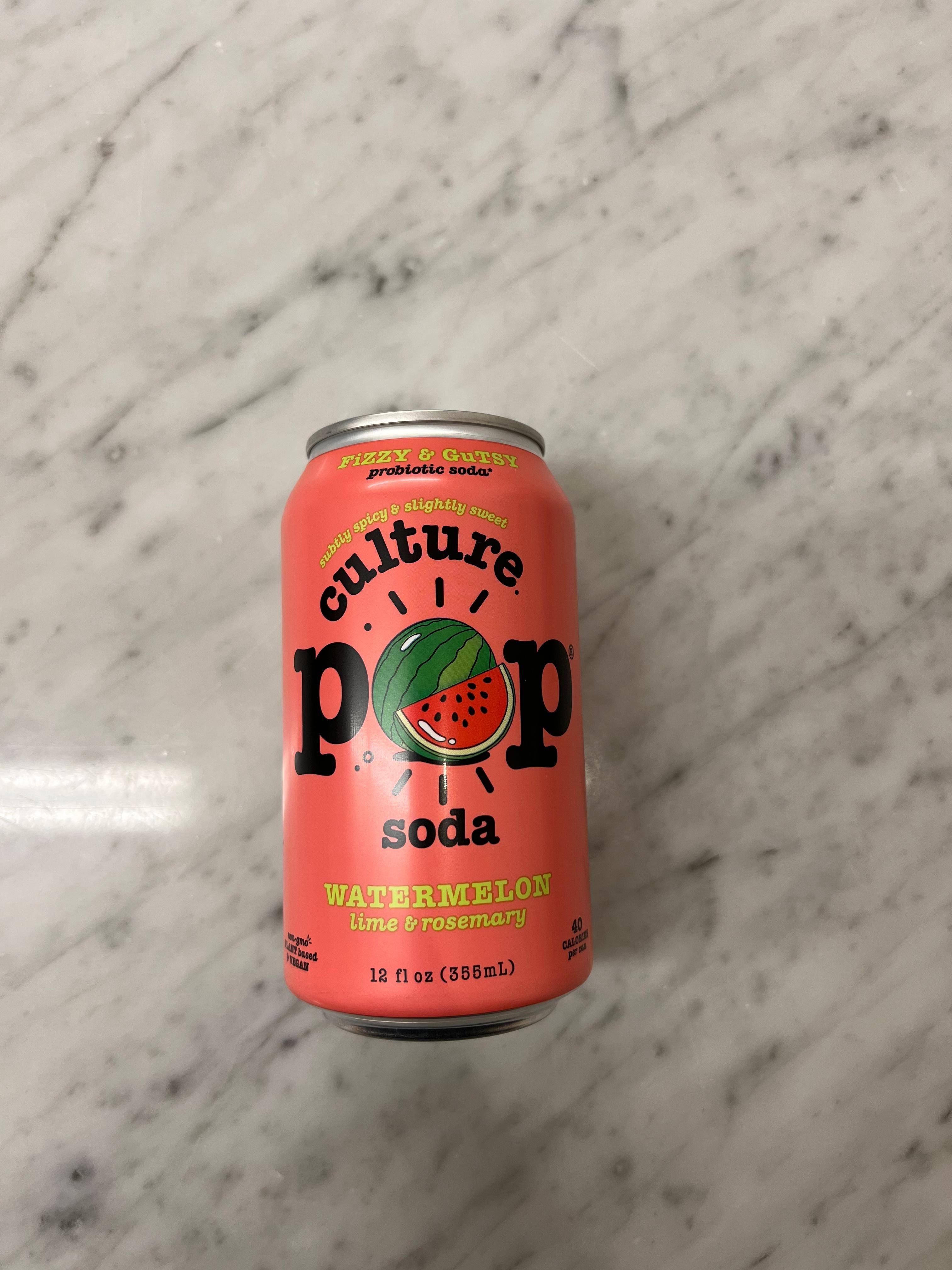 Culture Pop Soda Watermelon & Lime