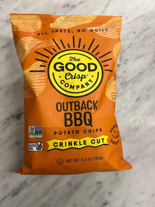 Good Crisp Crinkle Cut BBQ Chips (5.5 oz)