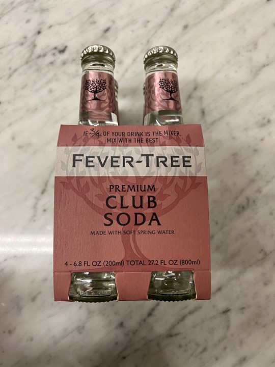 Fever-Tree Club Soda (4 pack)