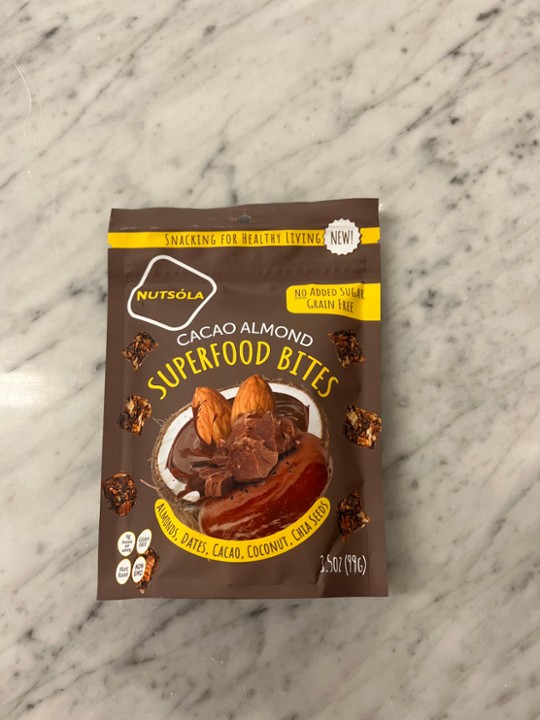 Nutsola Cacao Almond Superfood Bites