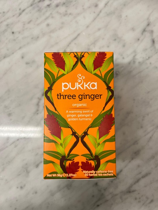 Pukka Three Ginger Tea Box