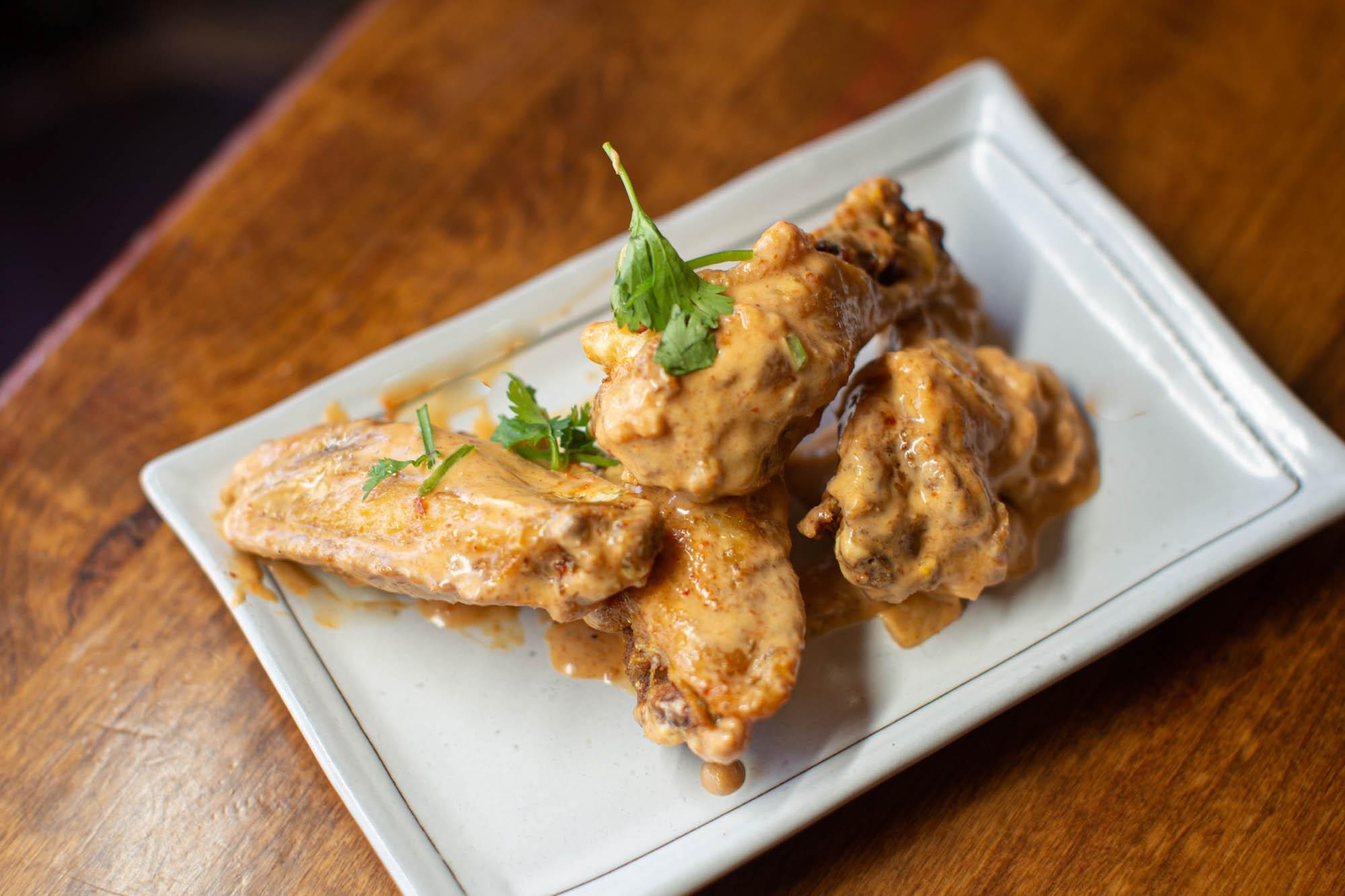 Thai Coconut Curry Wings