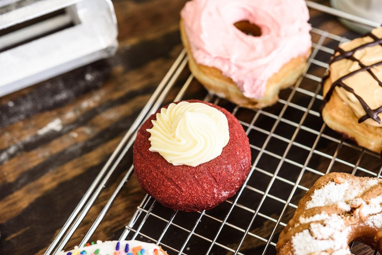 Red Velvet Cake Donut