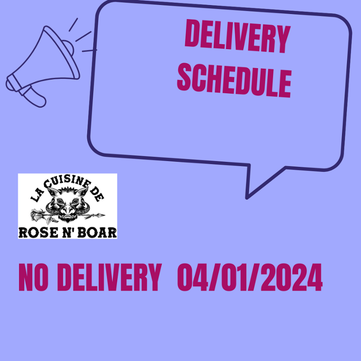 *DELIVERY UPDATE*