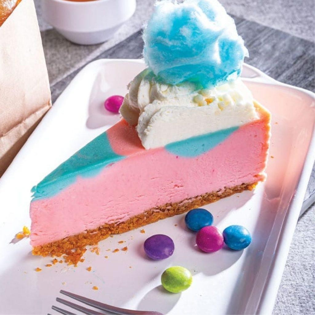 Cotton Candy Cheese Cake