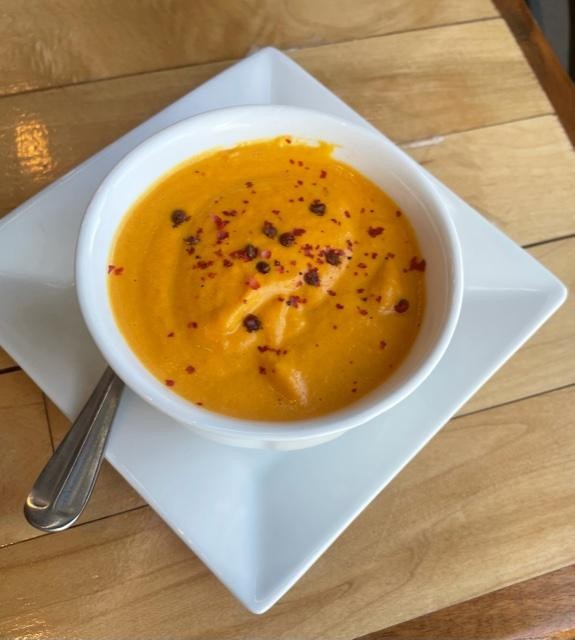 House Made Carrot and Orange Bisque