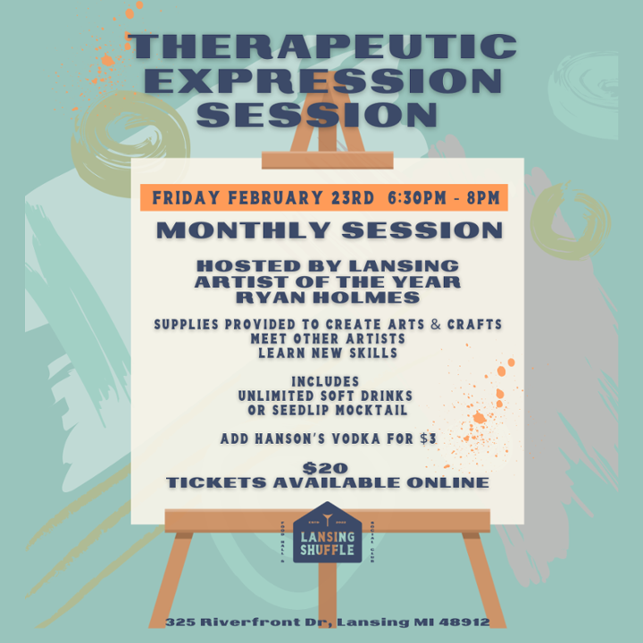 Therapeutic Art Sessions: Hosted by Ryan Holmes 4.12.24