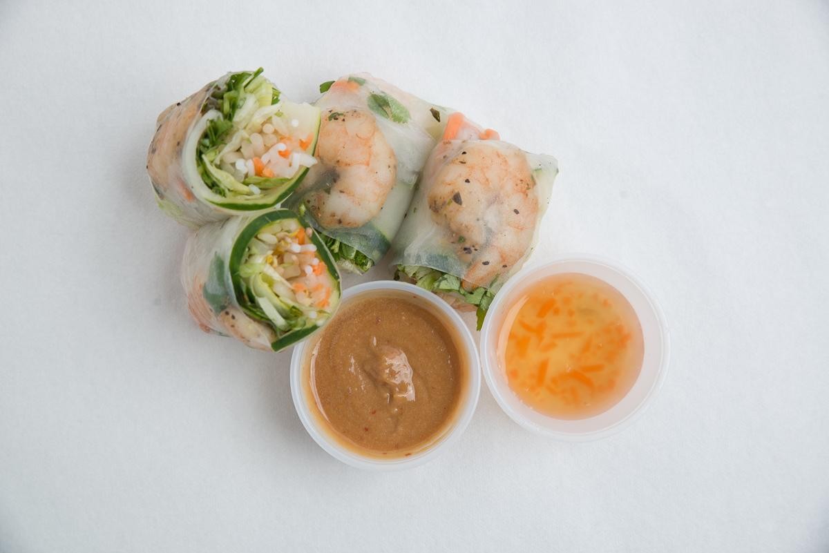 Cool Fresh Summer Rolls