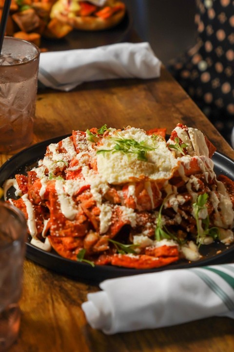 Lobster Chilaquiles