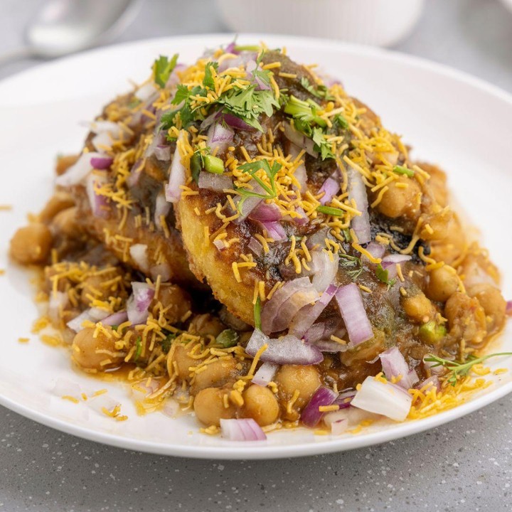 Aloo Tikki Chaat