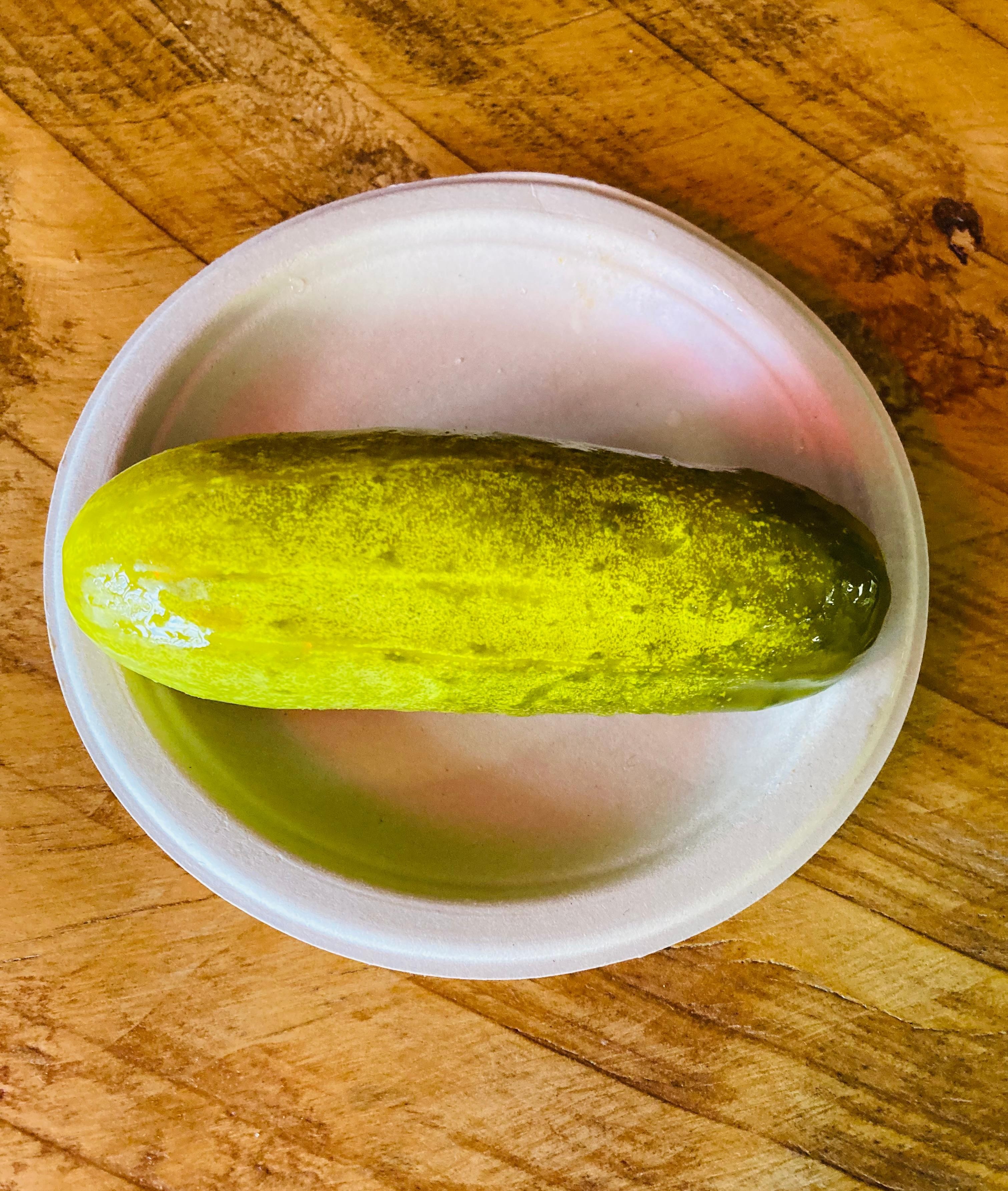 Whole Pickle Speared