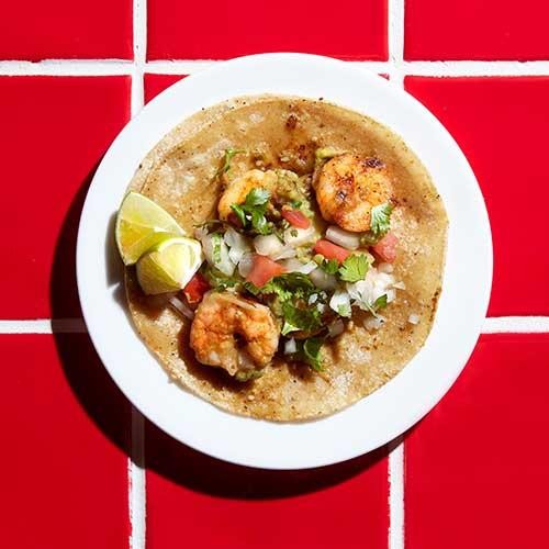 GRILLED SHRIMP TACO