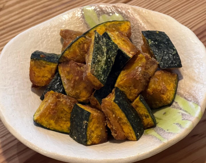 Fried Kabocha (Vegan)