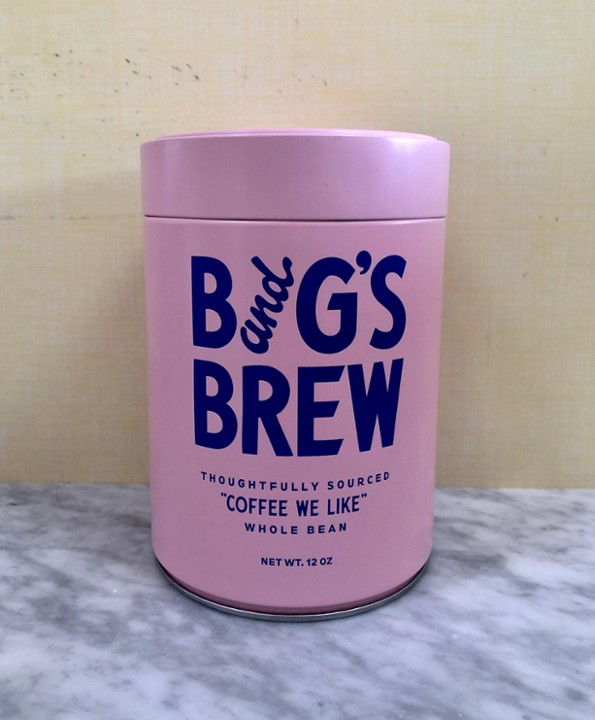 12OZ CAN OF B&G BREW COFFEE BEANS
