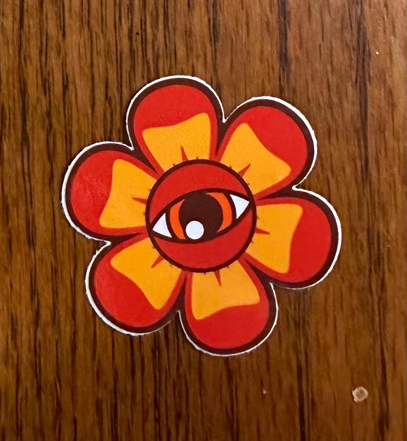 ESP Flower Sticker - Owned
