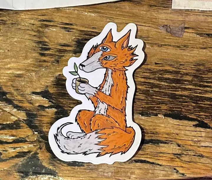 ESP Fox Sticker - Owned