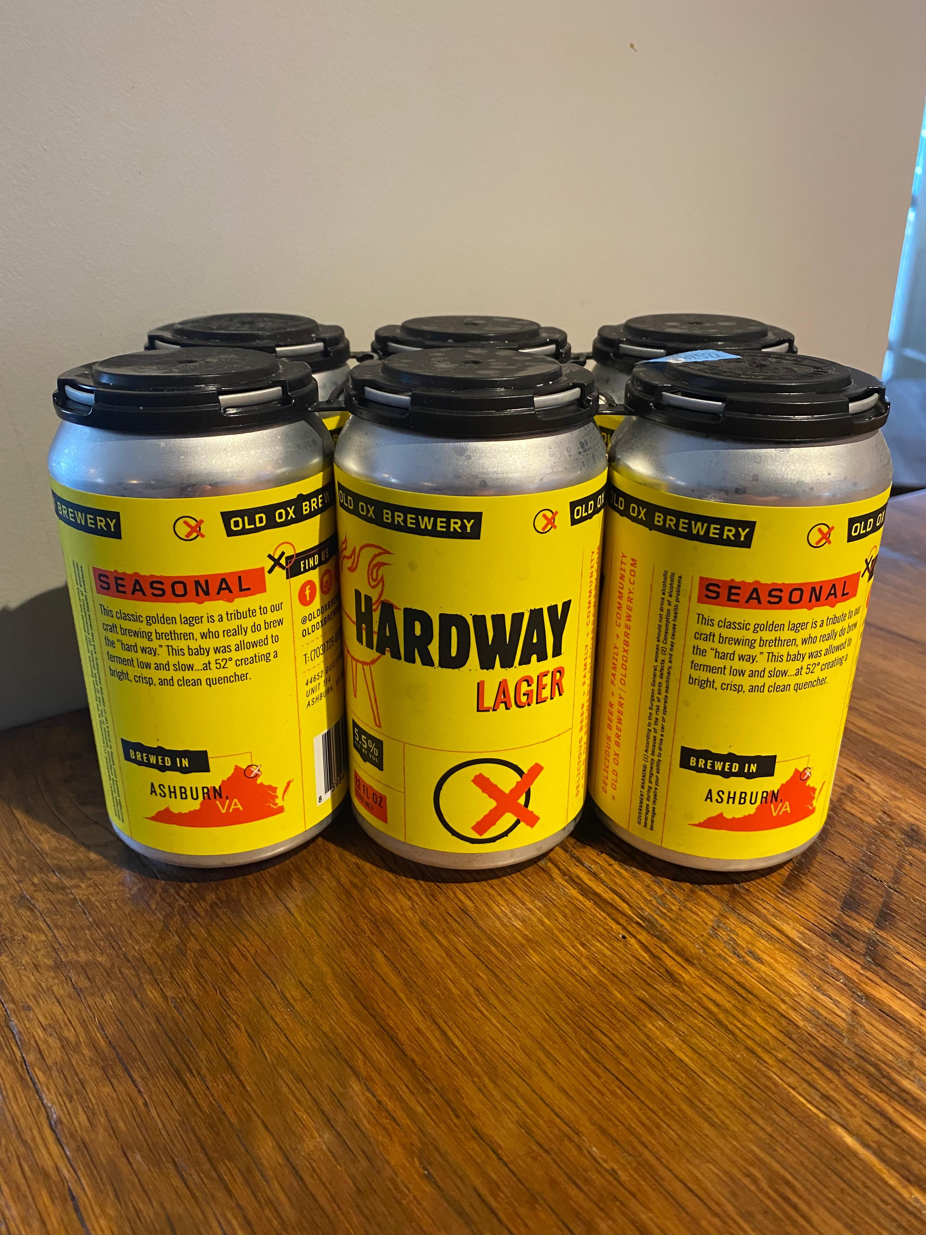 Hardway Lager (6pk/12oz)