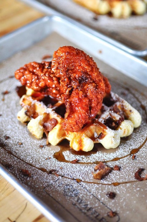 Nashville Hot Chicken & Waffles