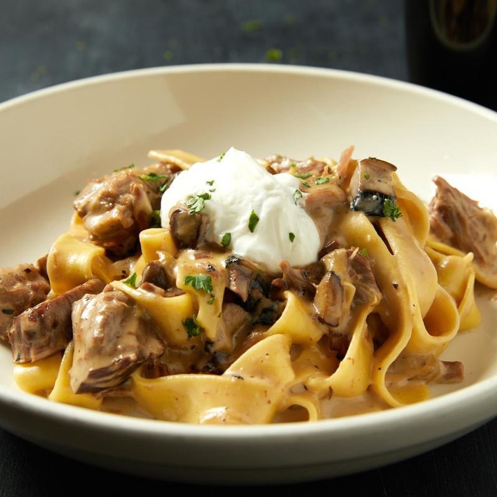 Beef Stroganoff