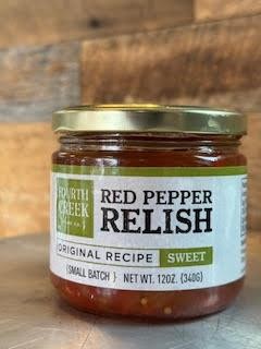 Red Pepper Relish 12 oz Jar