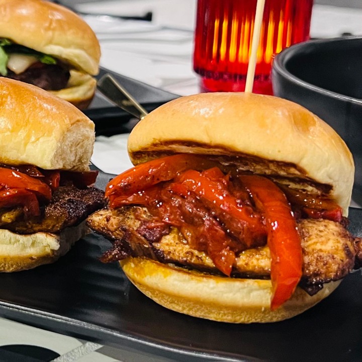 Moroccan Chicken Sliders