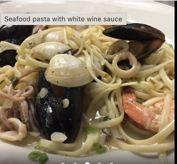 Seafood Pasta with Fish