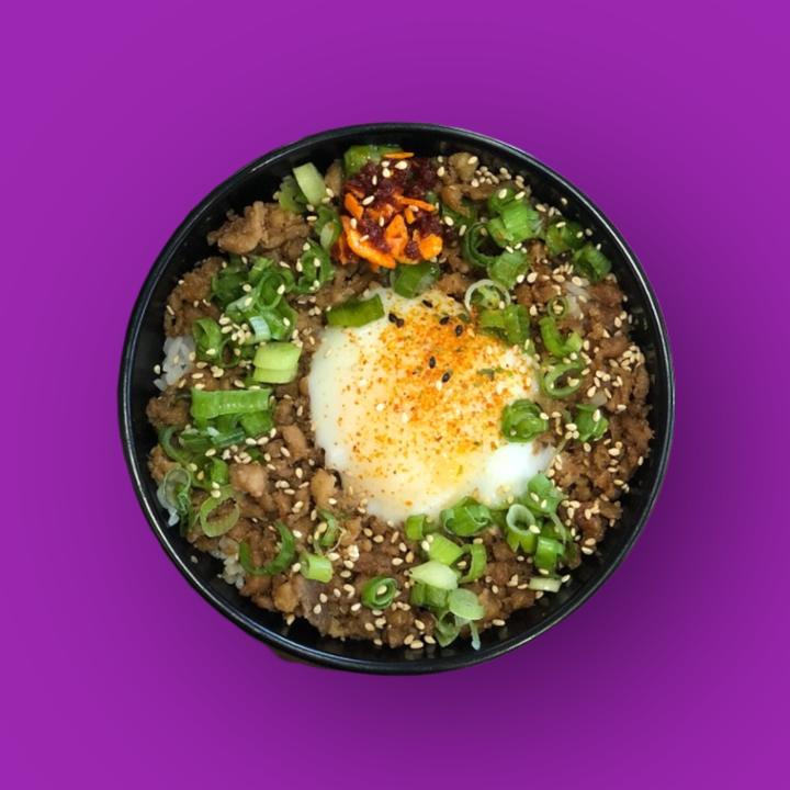 Tori Soboro Rice Bowl