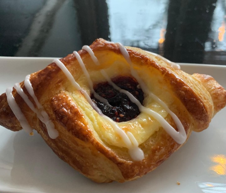 Raspberry Cheese Danish