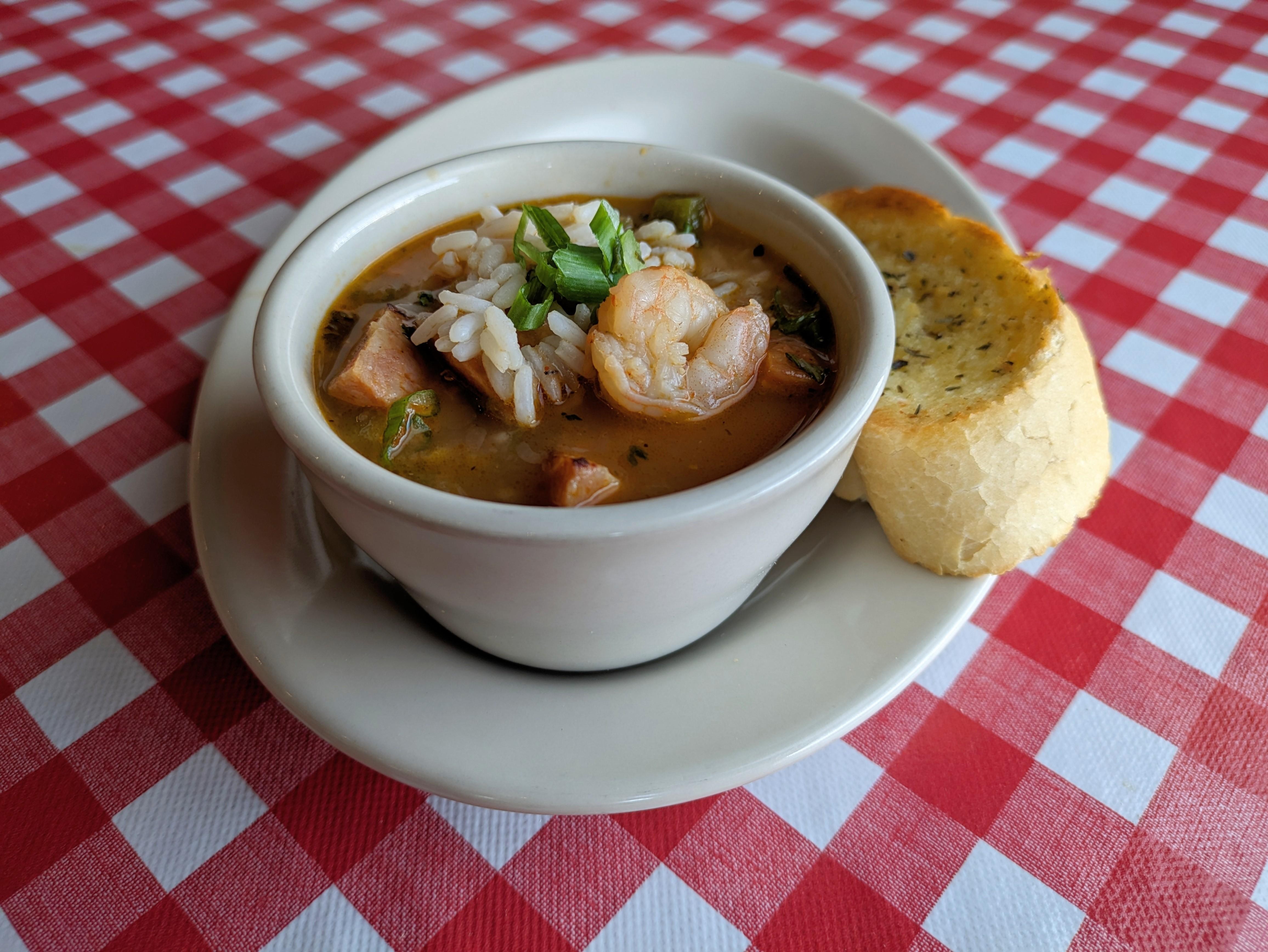 Cup of Seafood Gumbo