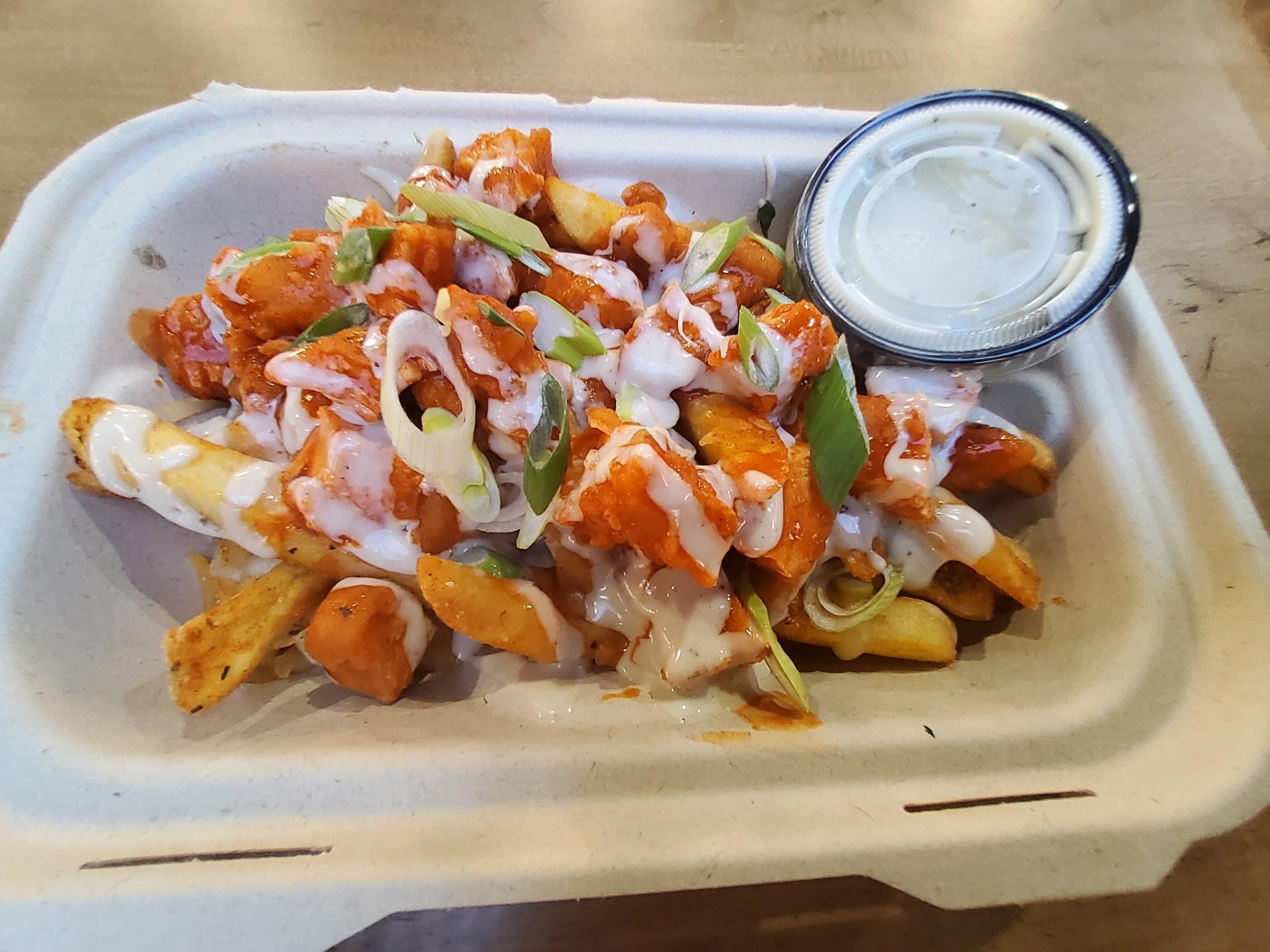 Crispy Buffalo Chicken Cheese Fries